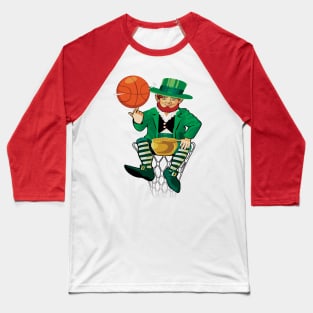 st patricks day basketball kids gift Baseball T-Shirt